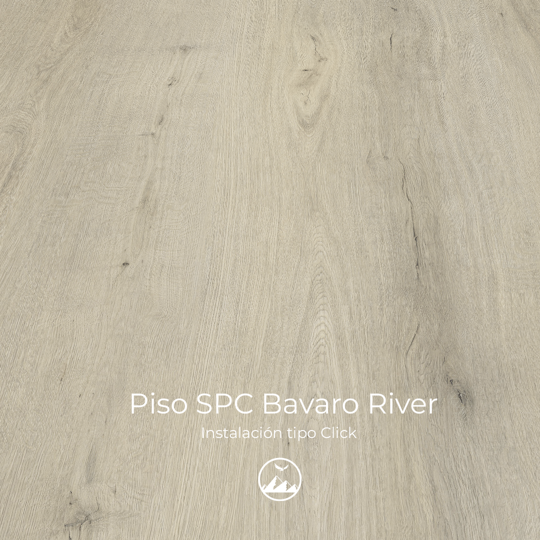 PISO SPC COLOR BÁVARO RIVER ESPESOR 5.5 MM X 2.16 M2