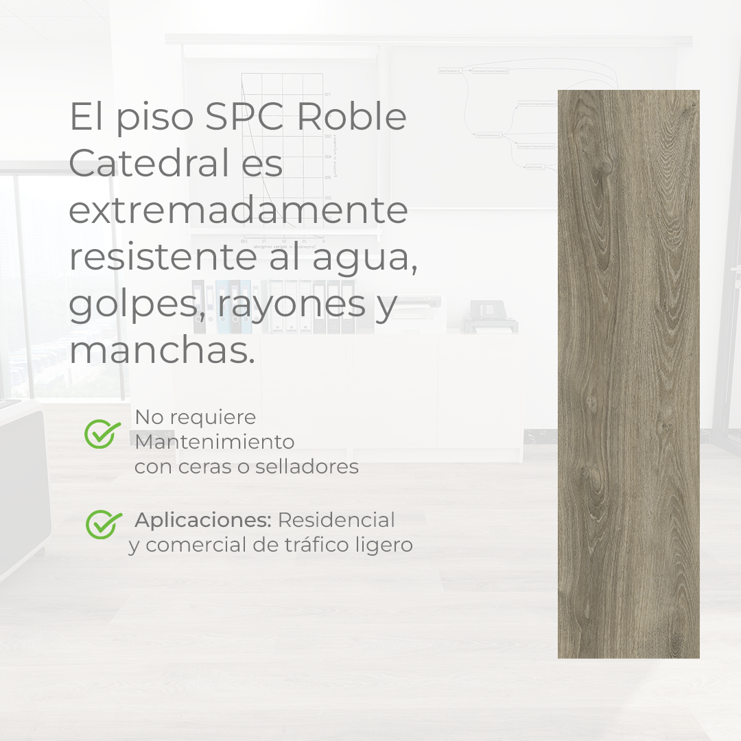 PISO SPC COLOR SAND GREY ESPESOR 5.5 MM X 2.16 M2